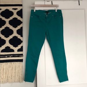 Teal Jeans